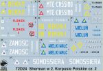 Shermany w 2 Korpusie Polskim, Wochy 1945 cz.2